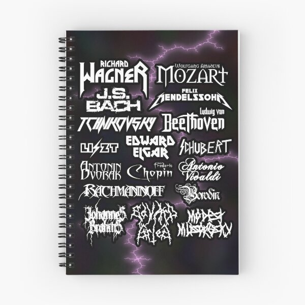 Item preview, Heavy Metal Classical Composers - Lighting designed and sold by Ragetroll.