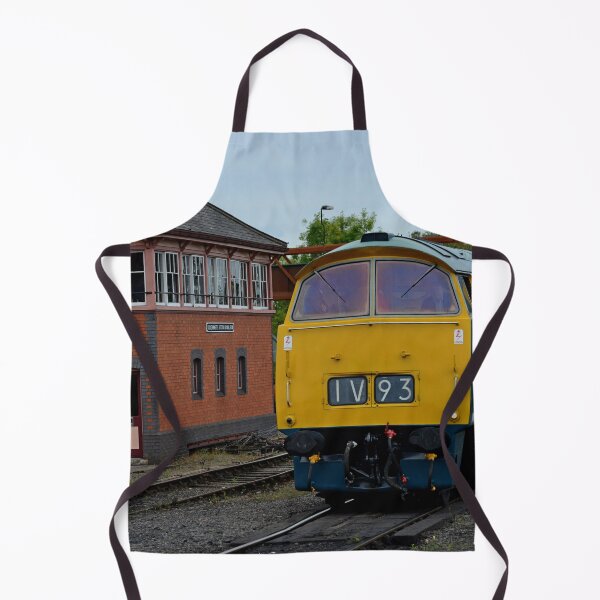 Item preview, Western Class 52 passing Kidderminster signal box designed and sold by Random Railways.