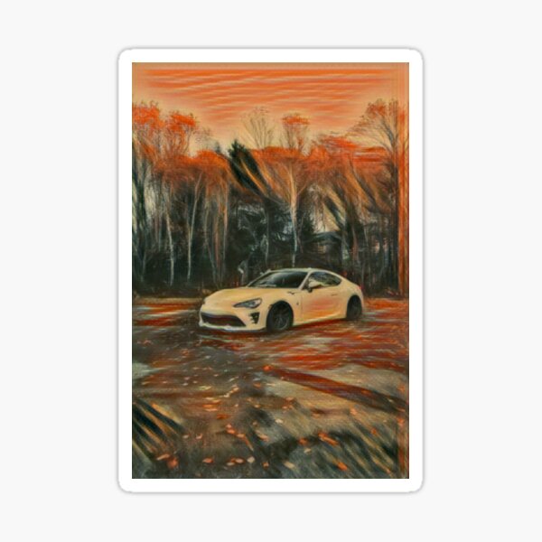 Vista previa del artículo con la obra «Toyota GT86», diseñado y vendido por OrangeCars.