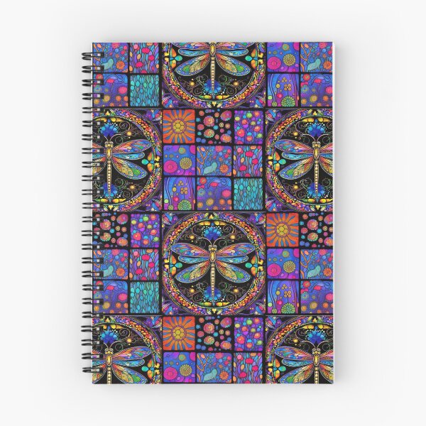 Item preview, Vibrant Dragonfly pattern designed and sold by PurpleJelly.