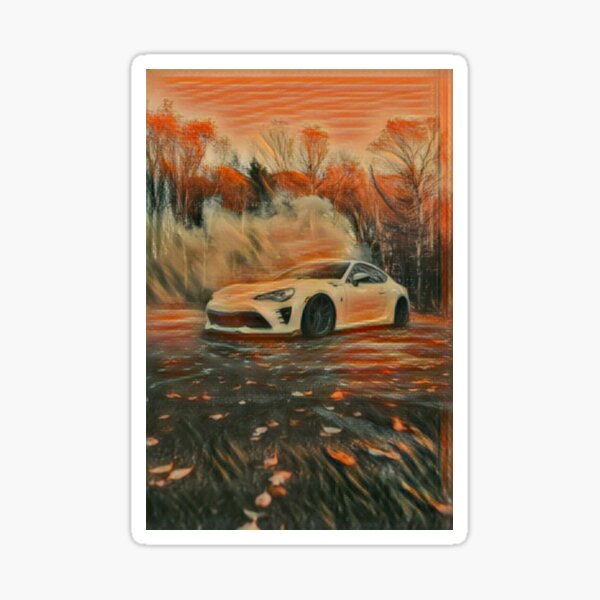 Vista previa del artículo con la obra «Toyota GT86», diseñado y vendido por OrangeCars.