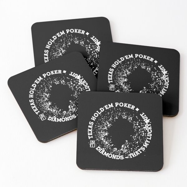 Item preview, GAME - POKER - TEXAS HOLDEM - Diamonds - That's my lucky suit - 1 designed and sold by ArtProjectShop.