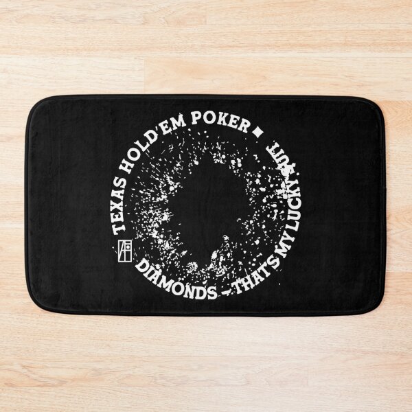 Item preview, GAME - POKER - TEXAS HOLDEM - Diamonds - That's my lucky suit - 1 designed and sold by ArtProjectShop.