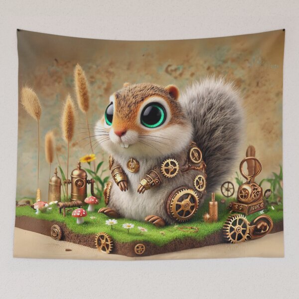 Item preview, Steampunk Ground Squirrel designed and sold by Sillytoe.