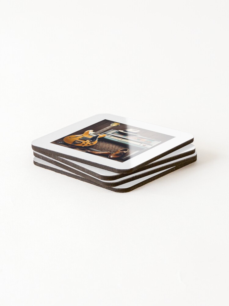 Thumbnail 4 of 5, Coasters (Set of 4), Jukebox designed and sold by RGalusha.