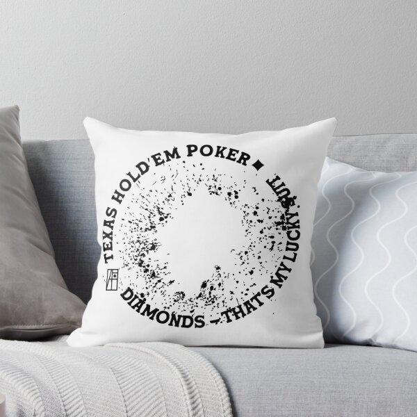 Item preview, GAME - POKER - TEXAS HOLDEM - Diamonds - That's my lucky suit - 2 designed and sold by ArtProjectShop.