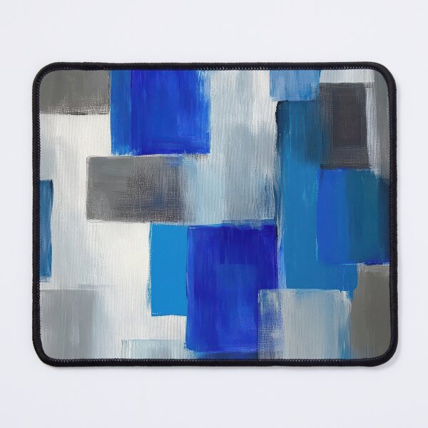 Item preview, Cool Tones Abstract Blocks designed and sold by Suzana Djordjevic.