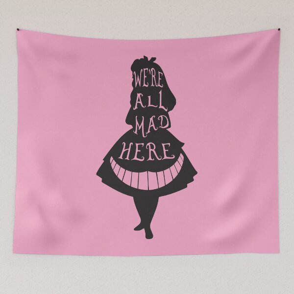 Item preview, We're all mad here (black) designed and sold by exceedingdeath.