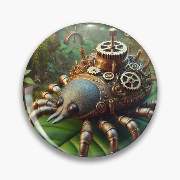Item preview, Steampunk Groundhog Tick designed and sold by Sillytoe.