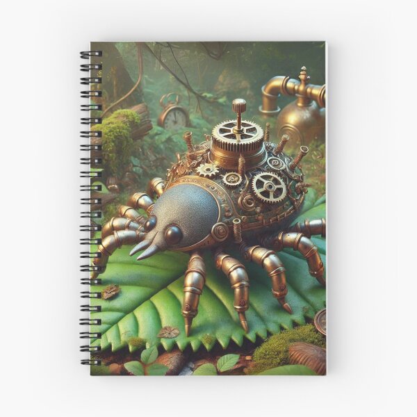 Item preview, Garrapata de la marmota estilo steampunk designed and sold by Sillytoe.
