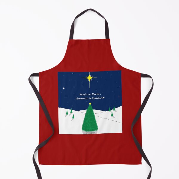 Item preview, Peace on Earth Goodwill to Mankind Nature Scene designed and sold by Out to Lunch Cartoons and More.