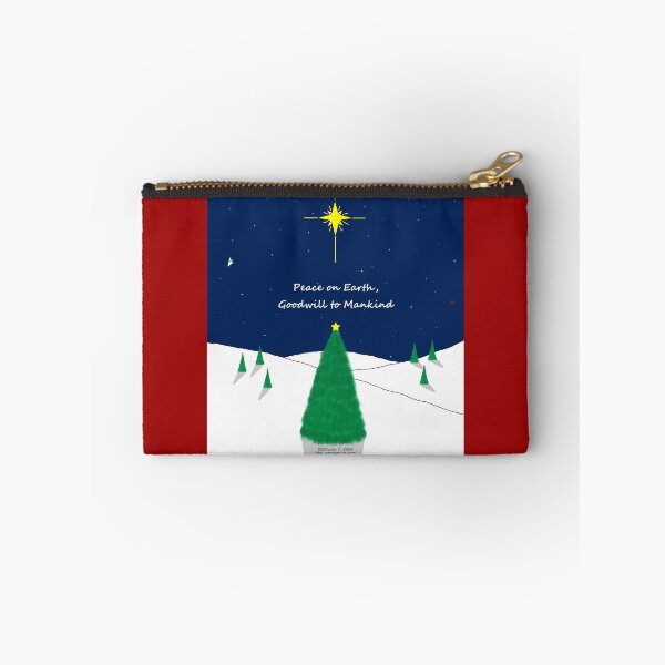 Item preview, Peace on Earth Goodwill to Mankind Nature Scene designed and sold by Out to Lunch Cartoons and More.
