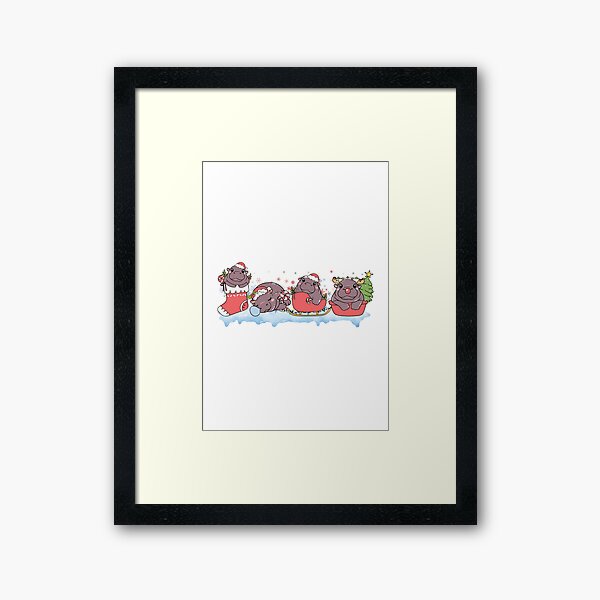 Item preview, Cute Christmas Moo Deng designed and sold by kjanedesigns.