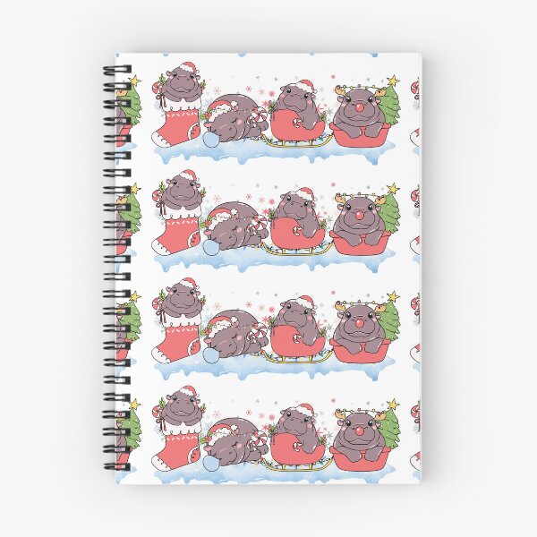 Artikelvorschau, Süßes Weihnachts-Moo Deng entworfen und verkauft von kjanedesigns.
