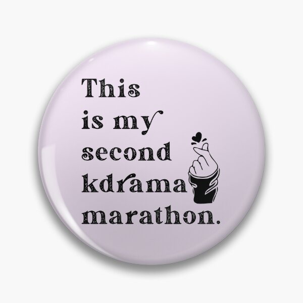 Item preview, K-Drama Marathon Love Gesture Art designed and sold by KGlam.