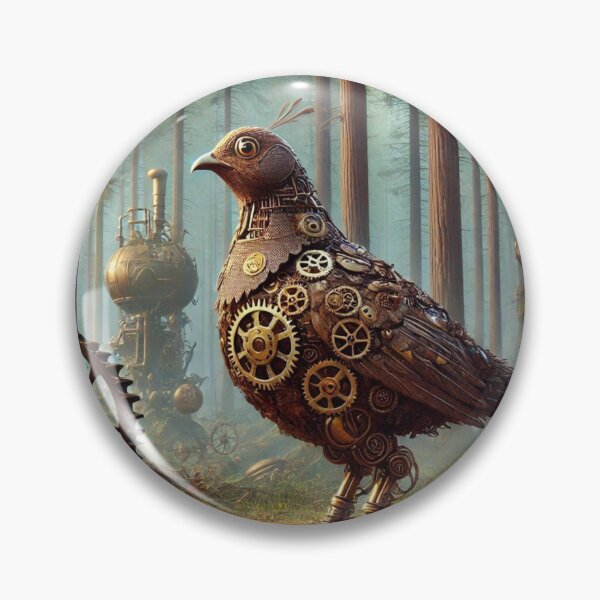 Item preview, Steampunk Grouse designed and sold by Sillytoe.