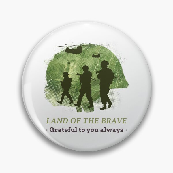 Item preview, LAND OF THE BRAVE T-SHIRT designed and sold by PurifiedART.
