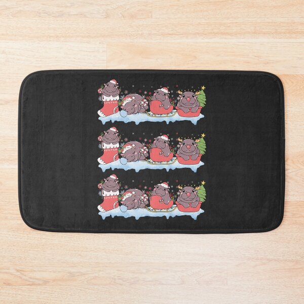 Item preview, Cute Christmas Moo Deng designed and sold by kjanedesigns.
