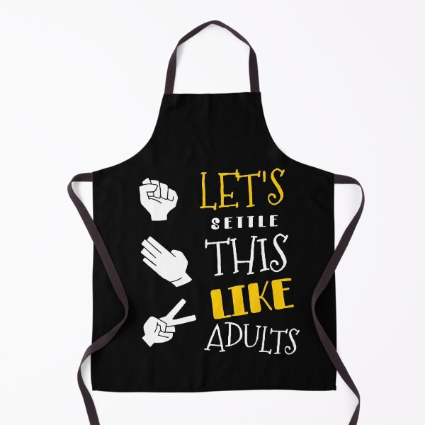 Item preview, Let's Settle This Like Adults Rock Paper Scissors designed and sold by KaiLabsArt.