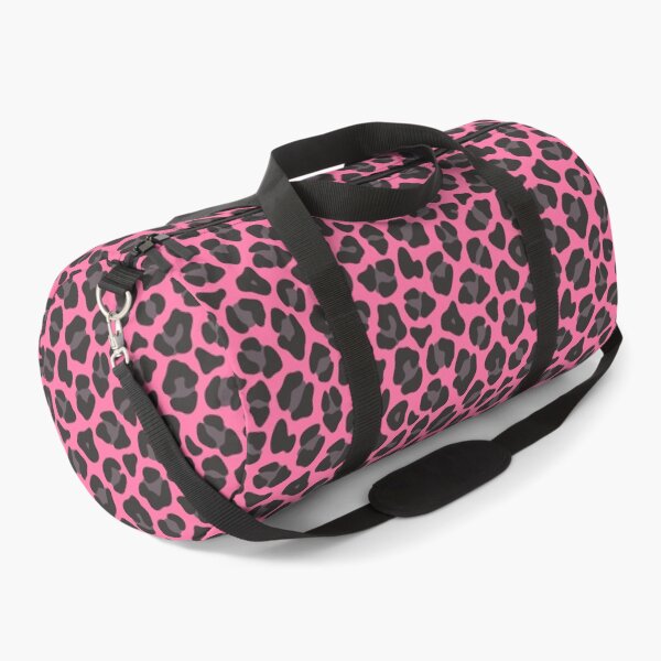 Item preview, Leopard Print Grey on pink designed and sold by Guided by Light Art.