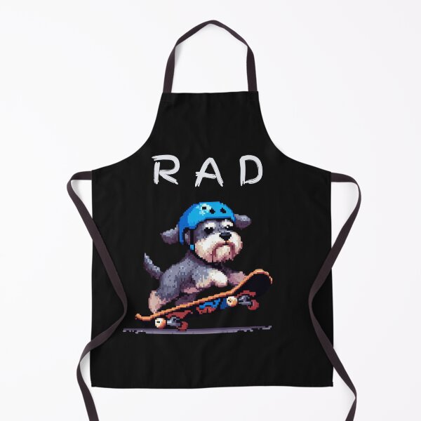 Item preview, R A D Schnauzer on Skateboard designed and sold by SyTcreations.