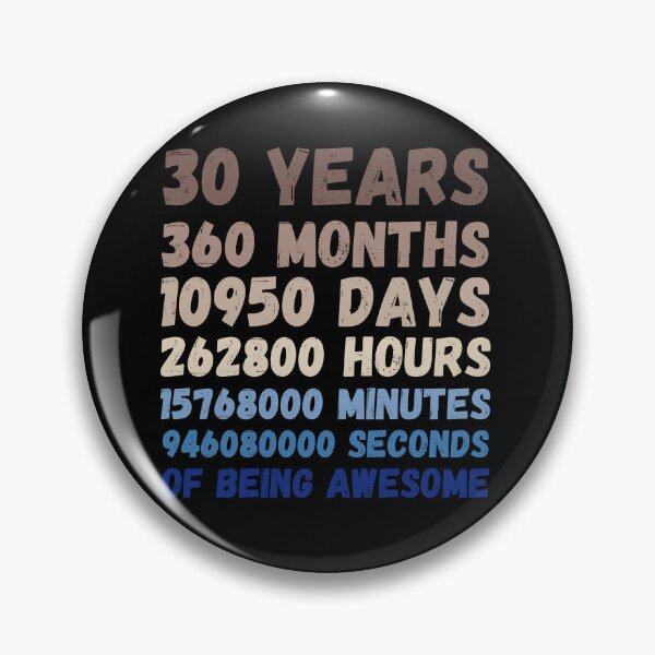 Item preview, 30 Years designed and sold by bazsi98.
