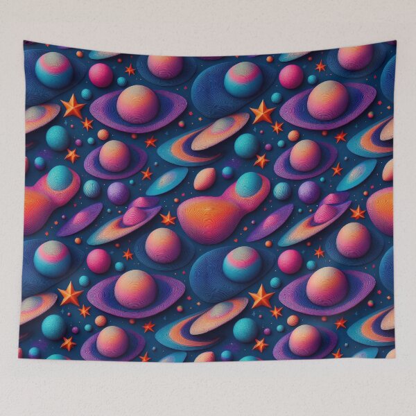 Item preview, Cosmic Kaleidoscope: A mesmerizing pattern featuring swirling galaxies, nebulas, and stars, creating a cosmic kaleidoscope of color. designed and sold by Grang Art Artistic Designs.
