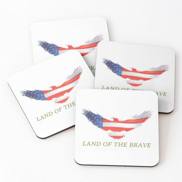 Item preview, LAND OF THE BRAVE T-SHIRT designed and sold by PurifiedART.