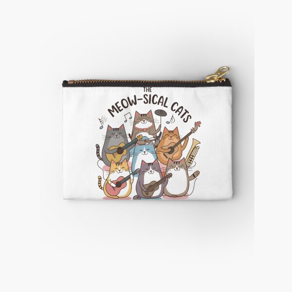 Item preview, The Meow-sical Cats Band - Cute Musical Cat Art designed and sold by Cherry-Cat.