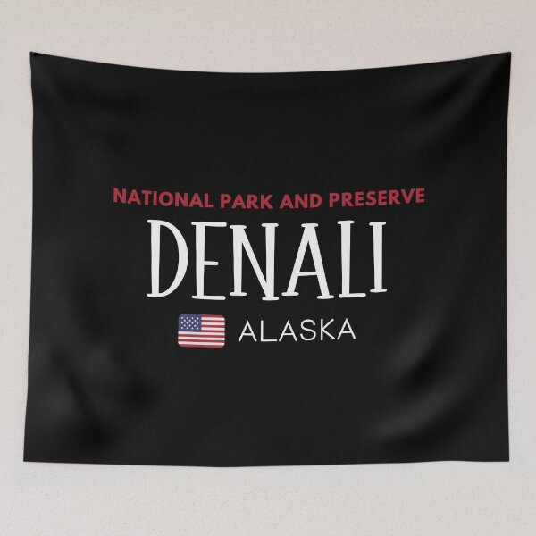 Item preview, Denali National Park and Preserve - Alaska - United States designed and sold by StudioRedKoala.
