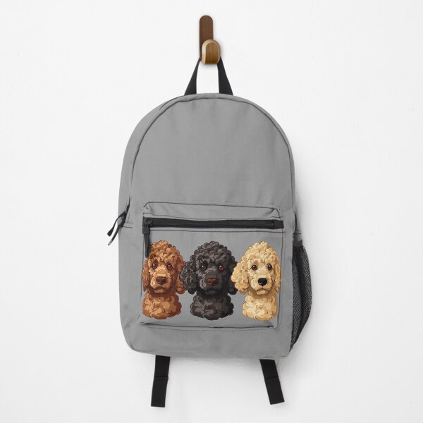Item preview, Doodle Dog Portrait Apricot, Black, Cream Poodle Faces Illustration designed and sold by meganohm.