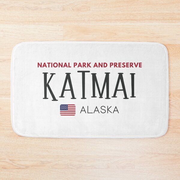 Item preview, Katmai National Park and Preserve - Alaska - United States designed and sold by StudioRedKoala.