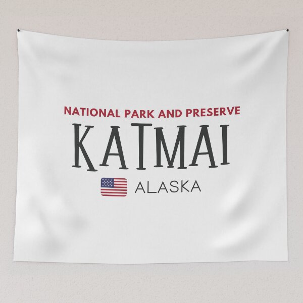 Item preview, Katmai National Park and Preserve - Alaska - United States designed and sold by StudioRedKoala.