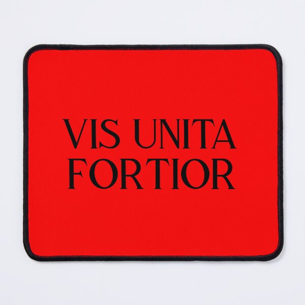 Item preview, Vis Unita Fortior black designed and sold by VRedBaller.