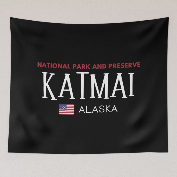 Item preview, Katmai National Park and Preserve - Alaska - United States designed and sold by StudioRedKoala.