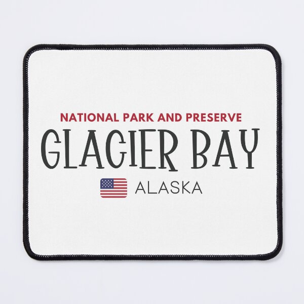 Item preview, Glacier Bay National Park and Preserve - Alaska - United States designed and sold by StudioRedKoala.