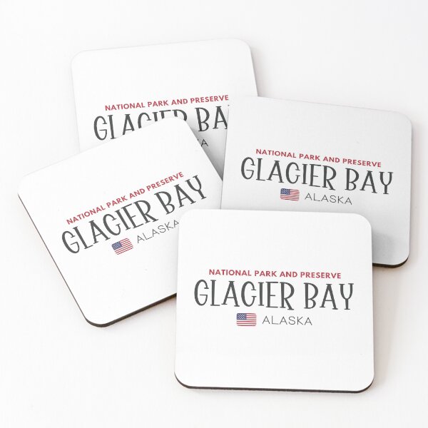 Item preview, Glacier Bay National Park and Preserve - Alaska - United States designed and sold by StudioRedKoala.