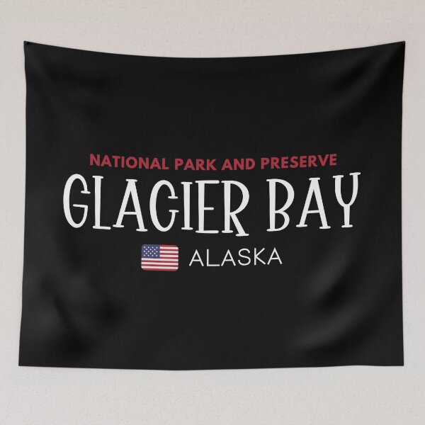 Item preview, Glacier Bay National Park and Preserve - Alaska - United States designed and sold by StudioRedKoala.