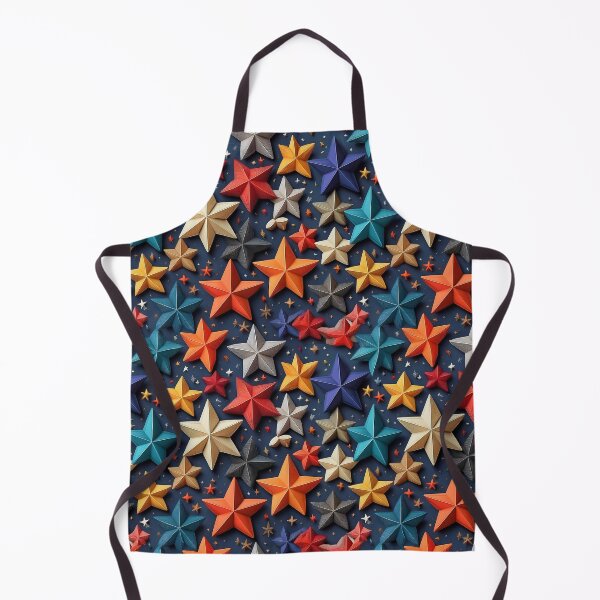 Item preview, Twinkling Twinkle: A cheerful pattern featuring stars of all shapes and sizes, twinkling and shimmering in a night sky. designed and sold by Grang Art Artistic Designs.