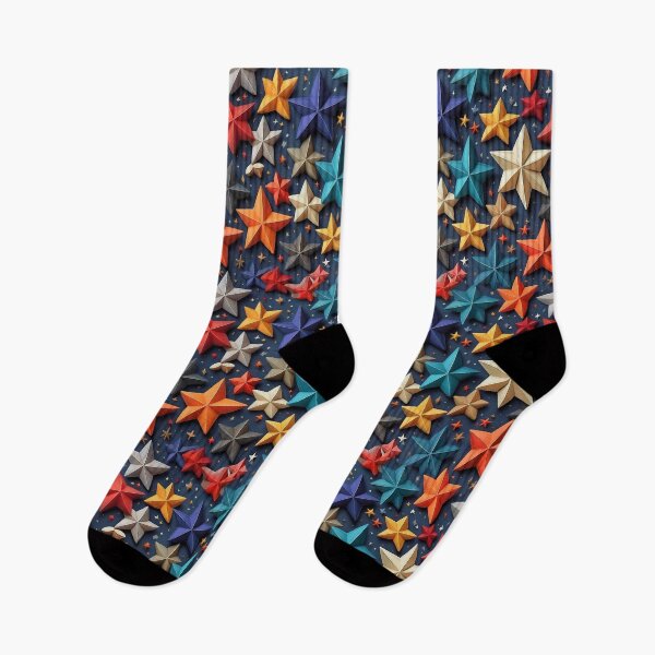 Item preview, Twinkling Twinkle: A cheerful pattern featuring stars of all shapes and sizes, twinkling and shimmering in a night sky. designed and sold by Grang Art Artistic Designs.