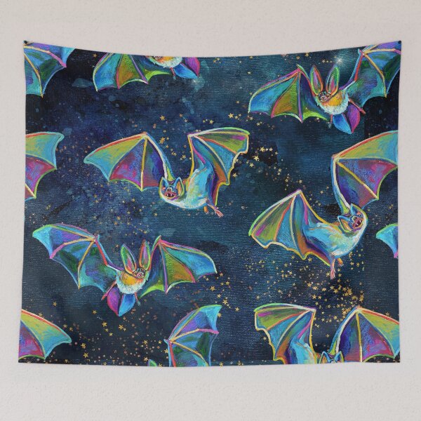 Item preview, BIG GOTHIC BATS N' STARS designed and sold by RobertPhelpsArt.