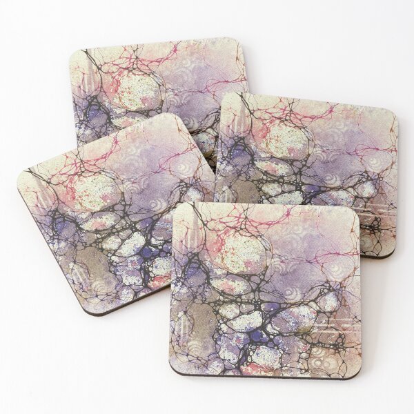 Item preview, Watercolor Abstract Rocks Painting - original by Krista Robertson designed and sold by Krista Robertson.