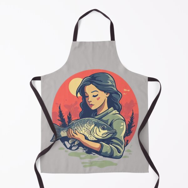 Item preview, Women holding fish designed and sold by Brendon987.