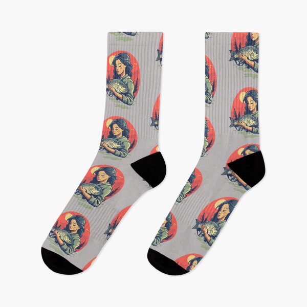 Item preview, Women holding fish  designed and sold by Brendon987.
