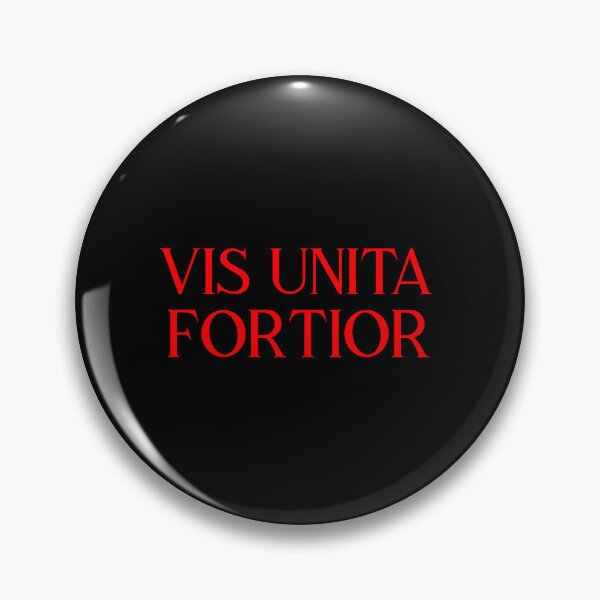 Item preview, Vis Unita Fortior red designed and sold by VRedBaller.