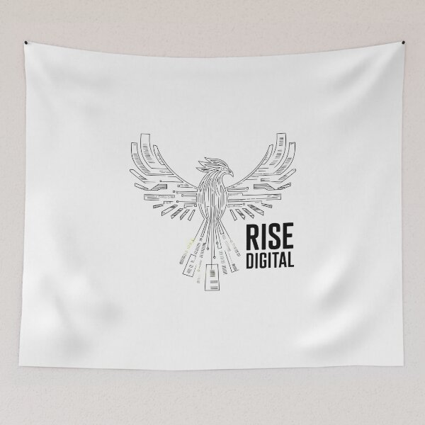 Item preview, Digital Phoenix – Tech Logo and Digital Transformation Symbol designed and sold by ObjCrea123.