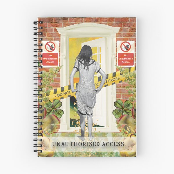 Item preview, Unauthorisedd Access Forbidden Adventure Exploration designed and sold by SoulscapeStudio.