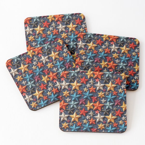 Item preview, Starry Dreams: A dreamy pattern with stars floating in a dreamlike skyscape, perfect for a peaceful and serene atmosphere. designed and sold by Grang Art Artistic Designs.