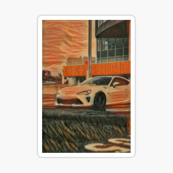 Vista previa del artículo con la obra «Toyota GT86», diseñado y vendido por OrangeCars.
