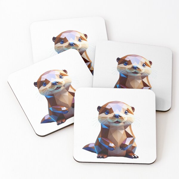 Item preview, Geometric Otter Illustration designed and sold by KiEgon.